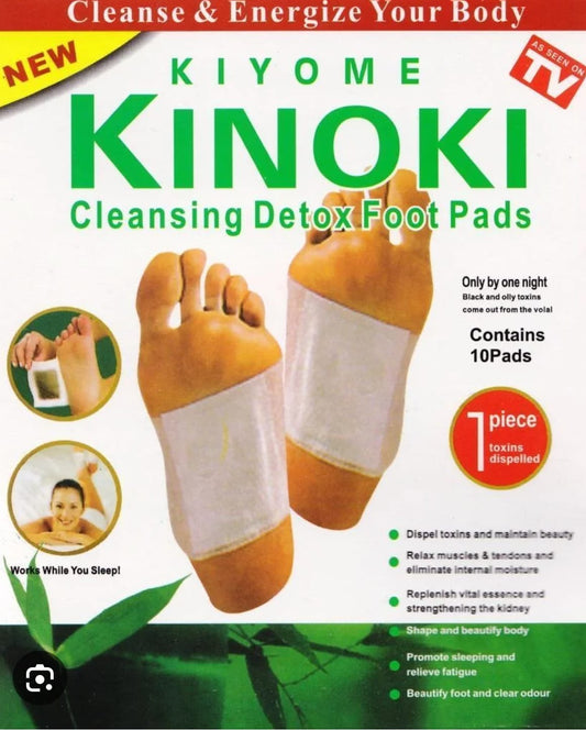 Kinoki Almohadillas Detox 🌿 🦶✨